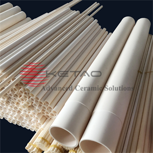 Stepped Alumina Ceramic Tube